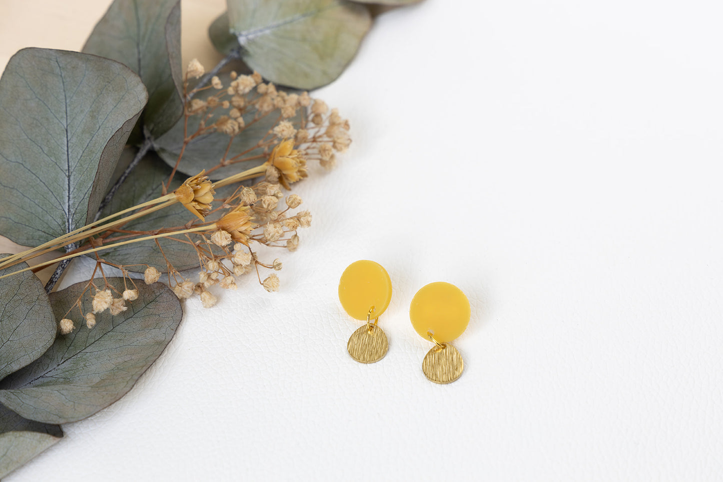 Handgemaakte oorbellen Jozefien van Jolie earrings