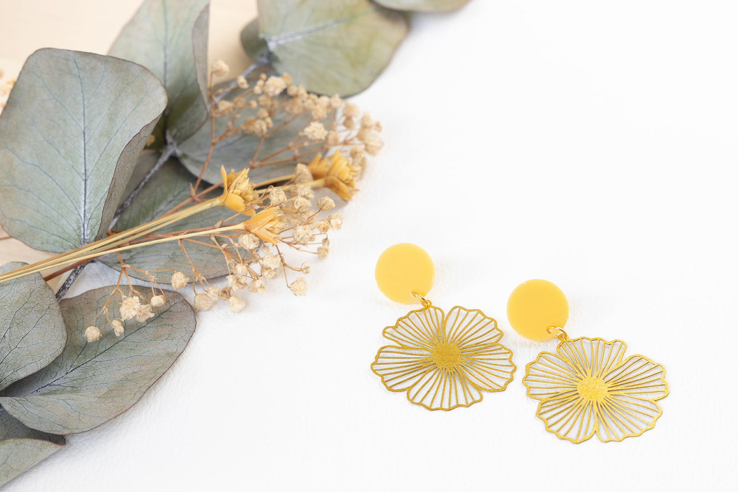 Handgemaakte oorbellen Mila van Jolie earrings