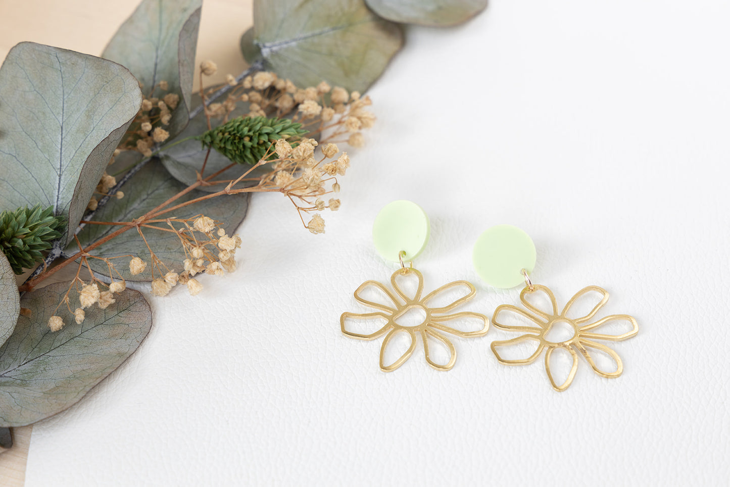 Handgemaakte oorbellen Mila van Jolie earrings