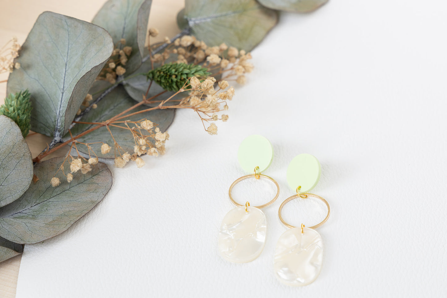 Handgemaakte oorbellen Sofia van Jolie earrings