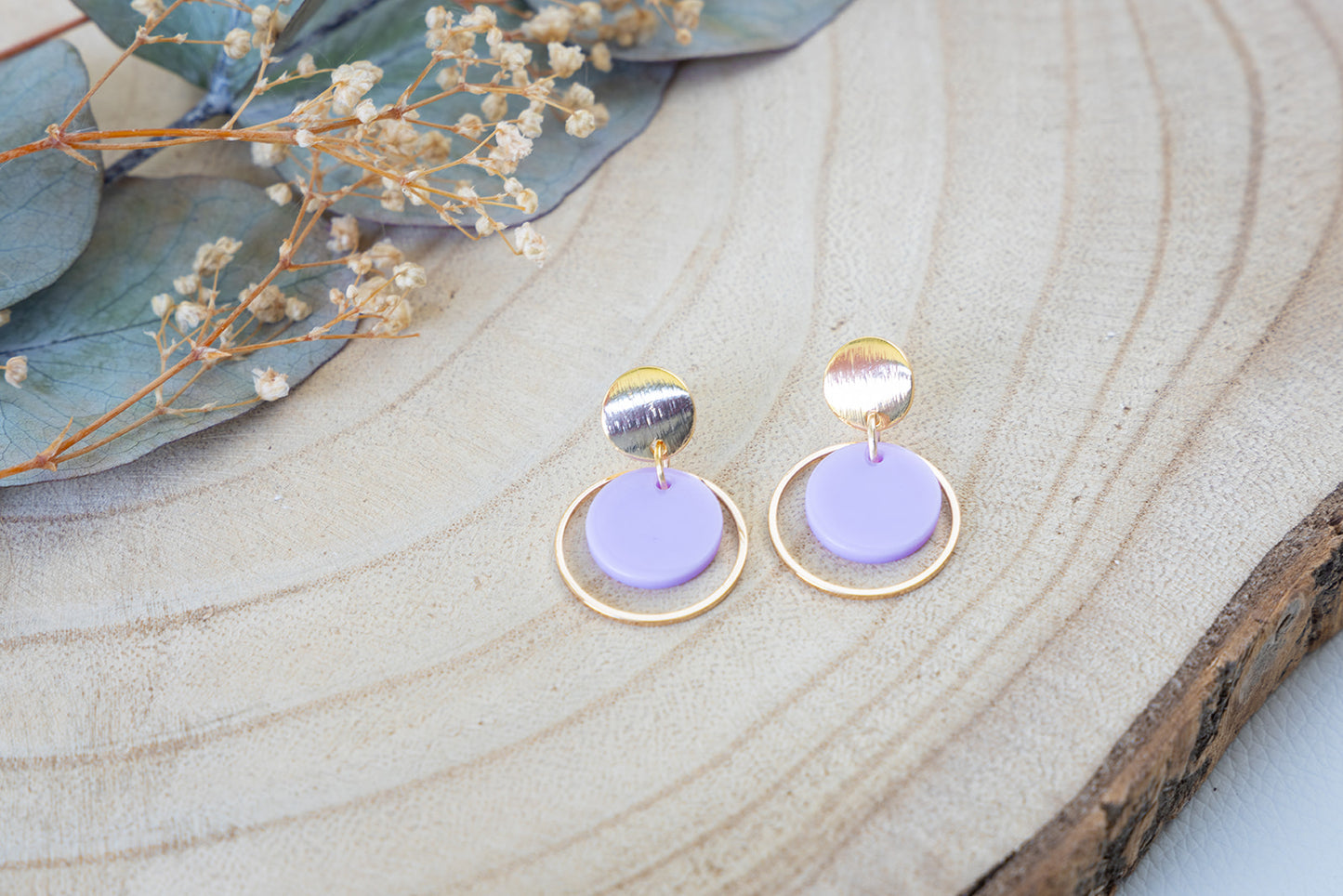 Handgemaakte oorbellen Quinn van Jolie earrings