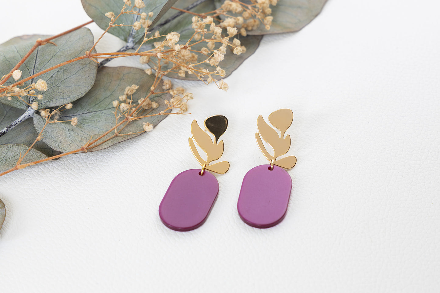 Handgemaakte oorbellen Sté van Jolie earrings