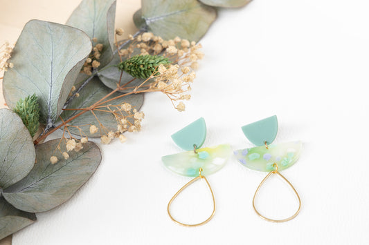 Handgemaakte oorbellen Emma van Jolie earrings