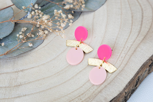 Handgemaakte oorbellen Margot van Jolie earrings