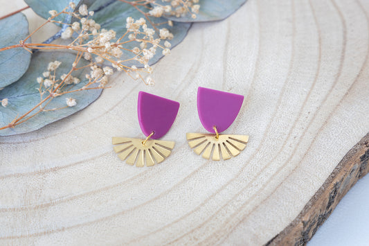 Handgemaakte oorbellen Millie van Jolie earrings