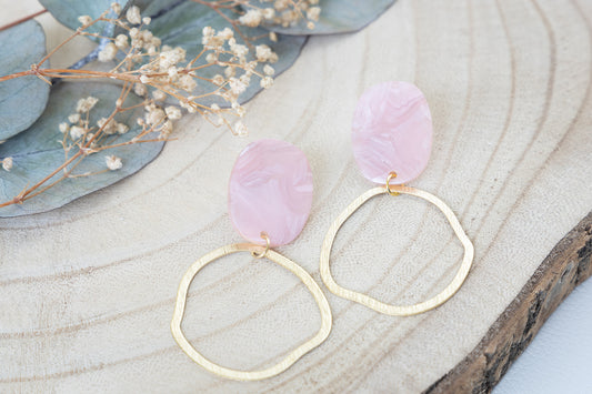 Handgemaakte oorbellen Rosalie van Jolie earrings